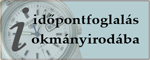 Idõpontfoglalás okmányirodába